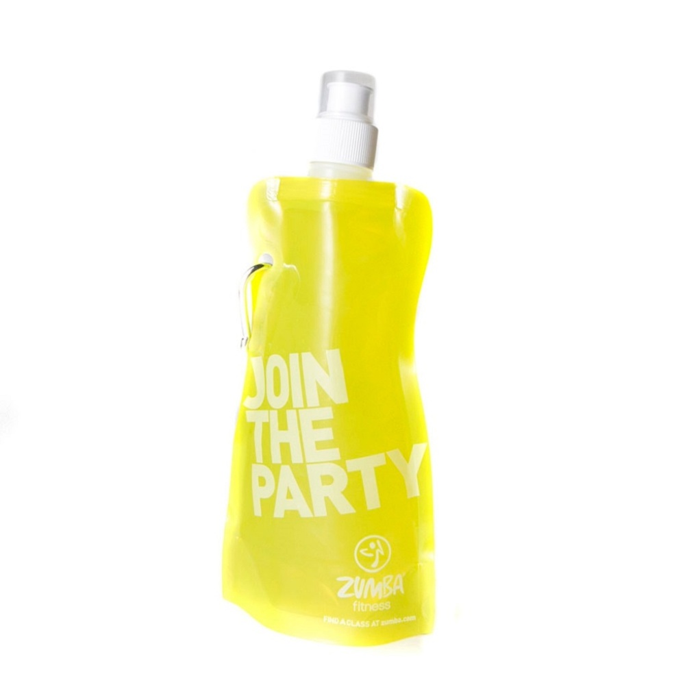 Zumba Lot 4 Water Bottles / Pouches